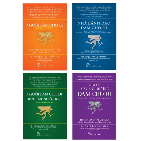 Bộ sách Người dám cho đi