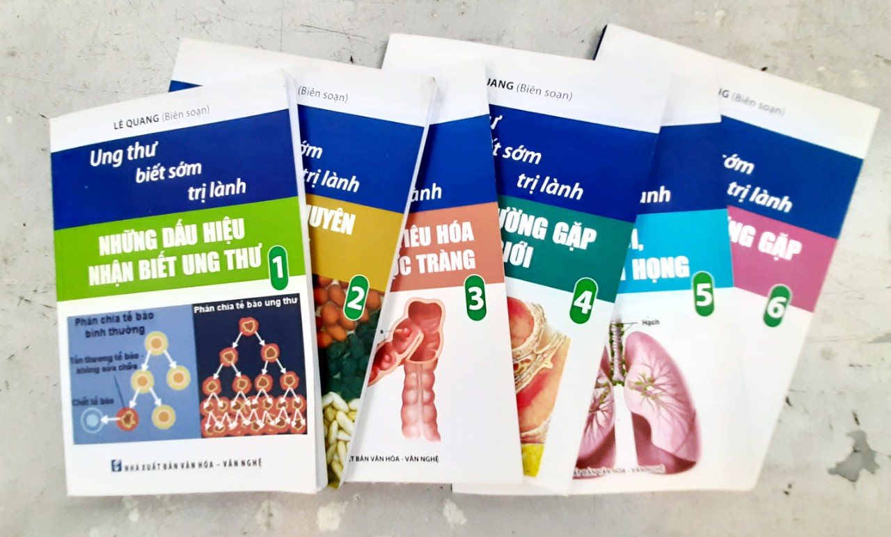 Bộ sách Ung thư biết sớm trị lành - Dấu hiệu nhận biết ung thư