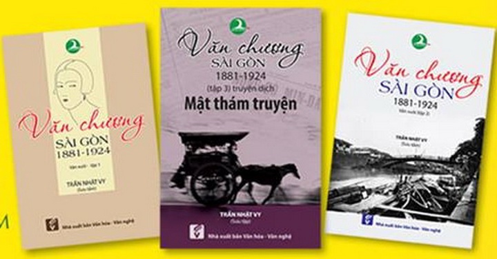 Bộ sách Văn chương Sài Gòn - Trần Nhật Vy