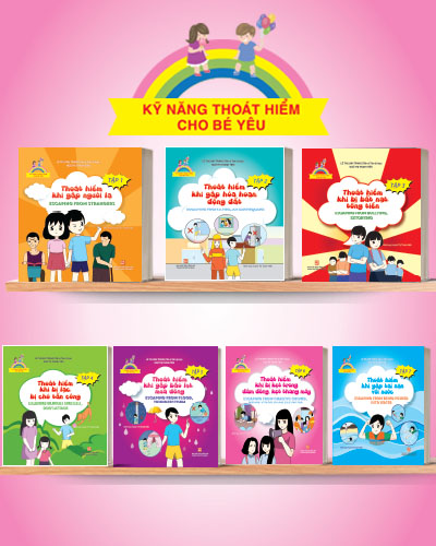 Bộ sách kỹ năng thoát hiểm cho bé yêu