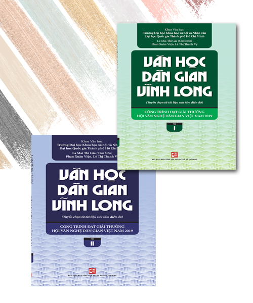 Bộ sách " Văn học dân gian Vĩnh Long"